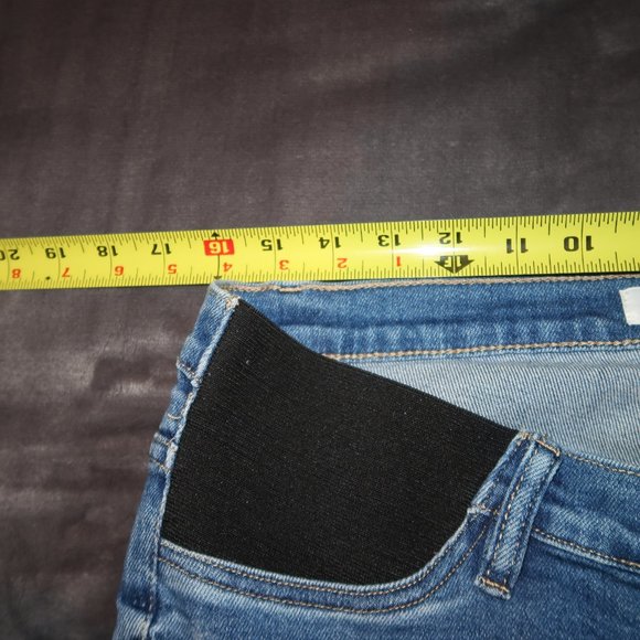 KANCAN Maternity size 11/29 Skinny Ankle Jeans Distressed NWT - Picture 7 of 9